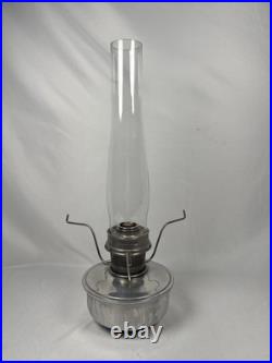 Vintage Aladdin Railroad Caboose Kerosene Lamp WithGlass Chimney