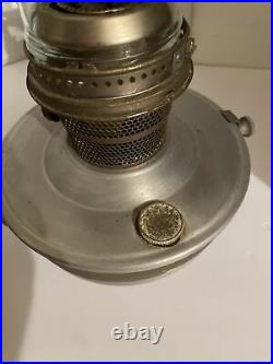 Vintage Aladdin Railroad Caboose Kerosene Oil Lamp WithBracket Pair