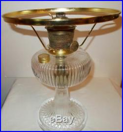 Vintage Aladdin Table Lamp Ribbed