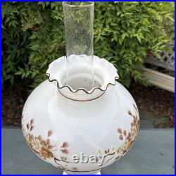 Vintage Aladdin Tall Lincoln Drape Alacite Oil Lamp Model B Kerosene Light