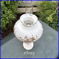 Vintage Aladdin Tall Lincoln Drape Alacite Oil Lamp Model B Kerosene Light