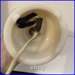 Vintage Aladdin Urn Upright Placate Glass Lamp