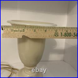 Vintage Aladdin Urn Upright Placate Glass Lamp