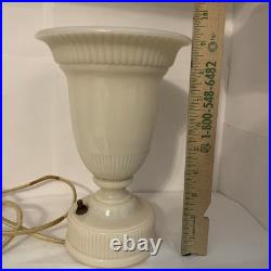 Vintage Aladdin Urn Upright Placate Glass Lamp