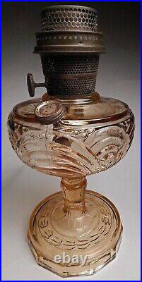 Vintage Aladdin Washington Drape Model #B-55 Amber Kerosene Lamp 1941 to 1953