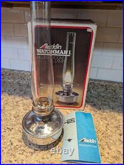 Vintage Aladdin Watchman I, Incandescent Oil Lamp with Original Box