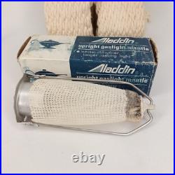 Vintage Aladdin Wick & Upright Gaslight Mantle With Original Boxes 3 Piece Set