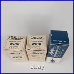 Vintage Aladdin Wick & Upright Gaslight Mantle With Original Boxes 3 Piece Set Vintage Aladdin Wick & Upright Gaslight Mantle With Original Boxes 3 Piece Set