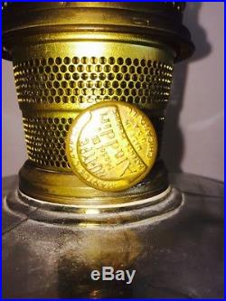 Vintage Aladdin lamp Corinthian Model B Nu Type (1935-1936)