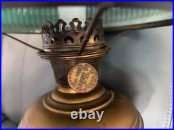 Vintage Aladdin lamp Model No 6 and Milk Glass Shade