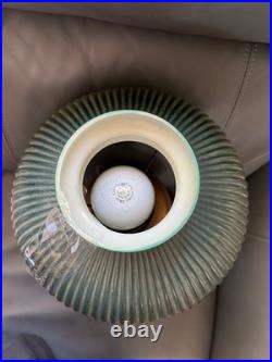 Vintage Aladdin lamp Model No 6 and Milk Glass Shade