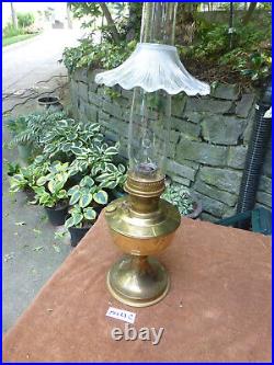 Vintage Antique Aladdin Brass #23 Kerosene Parlor Lamp 50223 C