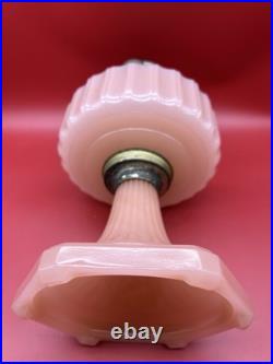 Vintage/Antique Aladdin Corinthian Model B-116 Rose Moonstone Oil Lamp