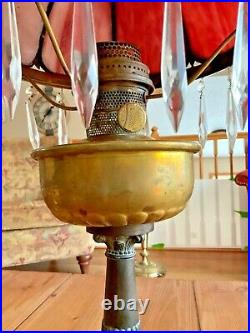 Vintage Antique Aladdin Kerosene Oil Lamp Nu Type Model B