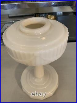 Vintage Antique Aladdin Simplicity Lamp Ivory Alacite