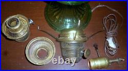Vintage B-40 Washington Drape Aladdin Oil Lamp / with Shade
