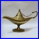 Vintage Brass Aladdin Lamp Handmade Middle Eastern Decor Collectible Gift