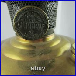 Vintage Brass Aladdin Mantle Lamp Co Model 12 Oil Kerosene Base with Burner