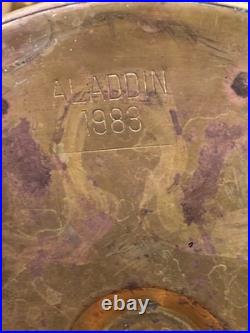 Vintage Brass Aladdin Student Lamp Model 23 75th Anniversary Edition