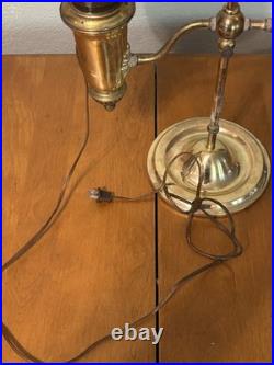 Vintage Brass Aladdin Student Lamp Model 23 75th Anniversary Edition