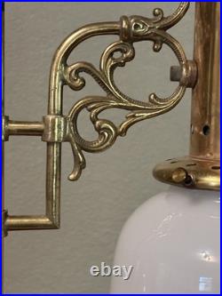 Vintage Brass Aladdin Student Lamp Model 23 75th Anniversary Edition