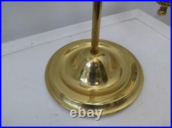 Vintage Brass Aladdin Student Lamp Model 23 with Paper work
