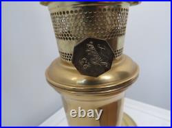 Vintage Brass Aladdin Student Lamp Model 23 with Paper work