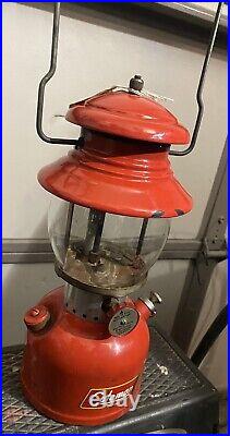 Vintage Coleman Model 200 A Single Mantle Lantern Made In USA 8/10. 1959