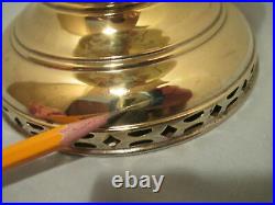 Vintage Collectable Aladdin Oil Lamp Brass Kerosine Burner Light