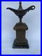 Vintage Frederick Cooper Metal Lamp Regency Column Alladin Kerosene Oil Lamp