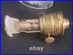 Vintage Genuine Aladdin Kerosene Oil Lamp 24 Nu-Type Model B Clear