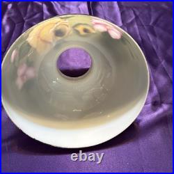 Vintage Hurricane Lamp Aladdin Washington Drape Electric Oil Parlor Uranium B-53