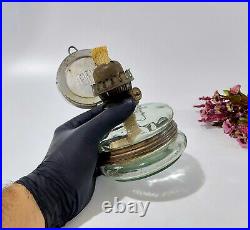Vintage Kerosene Oil Lamp with Wall Hanger Traditional Style Chamber Oil Lamp 07