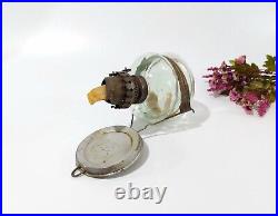 Vintage Kerosene Oil Lamp with Wall Hanger Traditional Style Chamber Oil Lamp 07