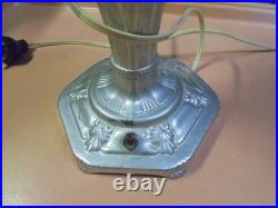 Vintage Majestic Aladdin Lamp B-122 Green Moonstone