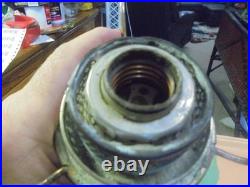 Vintage Majestic Aladdin Lamp B-122 Green Moonstone