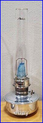 Vintage Metal Hanging/Mantel Aladdin Hurricane Kerosen Lamp withShade 23 NEW