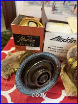 Vintage Mixed Lot Aladdin Model #23 Burners Wicks Models 15-8 Mantle 12-A-B-C 21