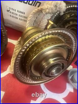 Vintage Mixed Lot Aladdin Model #23 Burners Wicks Models 15-8 Mantle 12-A-B-C 21