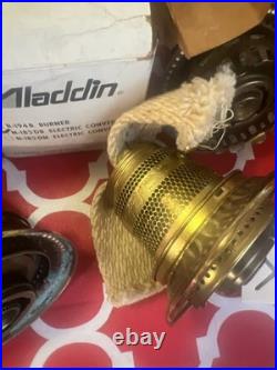 Vintage Mixed Lot Aladdin Model #23 Burners Wicks Models 15-8 Mantle 12-A-B-C 21