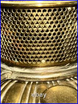 Vintage Model #8 Alladin by Mantel Lamp Company Of America Electrified Oil Lamp