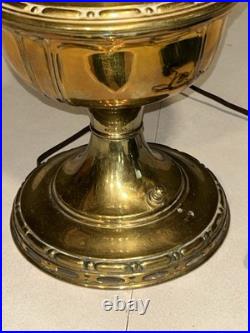Vintage Model #8 Alladin by Mantel Lamp Company Of America Electrified Oil Lamp