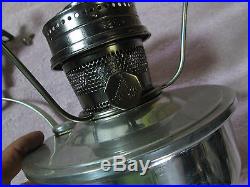 Vintage Norfolk & Western Caboose Kerosene Aladdin 23 Lamp & Spring Holder nr