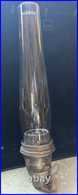 Vintage Original ALADDIN Model B Nu-Type BURNER Made in Chicago with Wick, Chimney