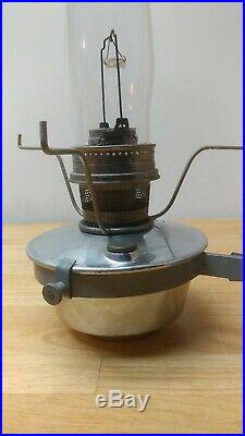 Vintage Original Aladdin #23 Railroad Caboose Oil Kerosene Lamp