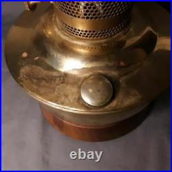 Vintage Original Aladdin Kerosene Lamp Model #23 With Chimney