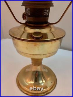 Vintage Original Aladdin Oil Lamp Model 23 with Shade