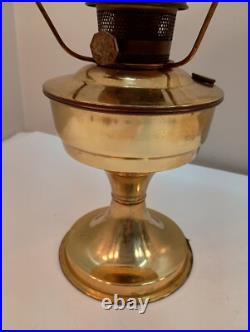 Vintage Original Aladdin Oil Lamp Model 23 with Shade