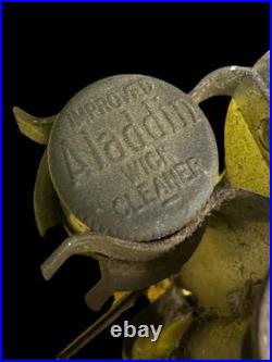 Vintage Original Aladdin Railroad Caboose Oil Lamp with Wall Mount Bracket GA20705