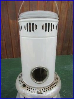 Vintage PORCELAIN Kerosene Heater GREAT OLD ITEM